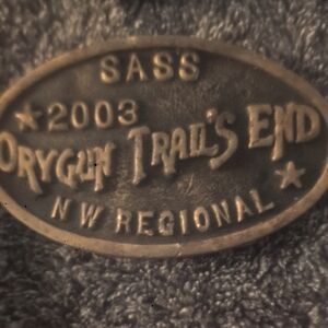 SASS 2003 Orygun Trail's End Badge